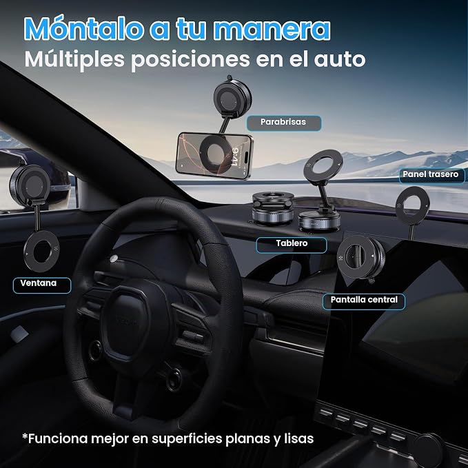 SOPORTE MAGNETICO DE TELÉFONO