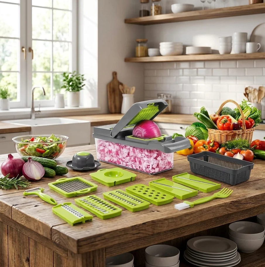 Picador de verduras 16 en 1