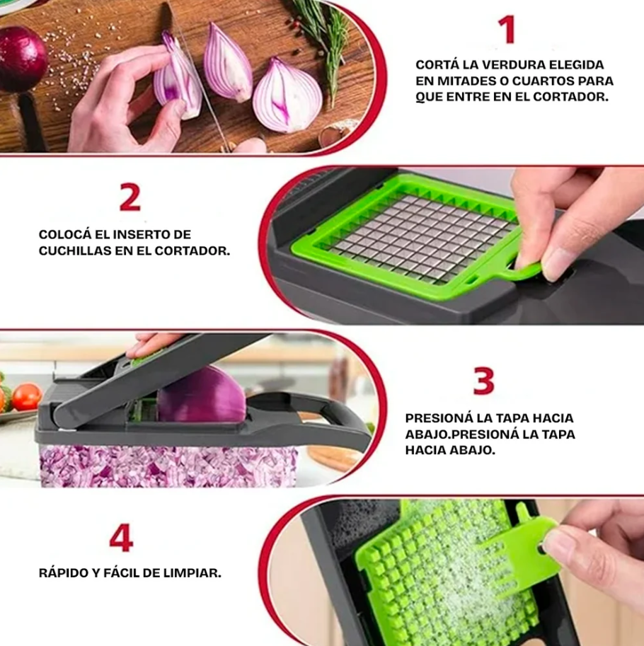 Picador de verduras 16 en 1
