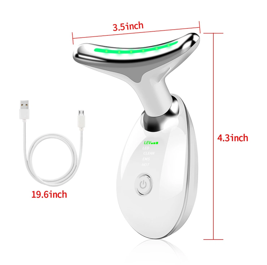 Masajeador Papada Facial LUZ LED