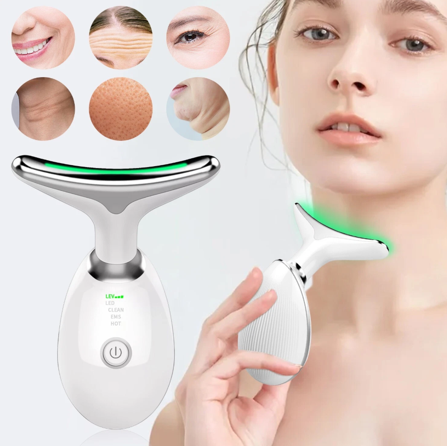 Masajeador Papada Facial LUZ LED