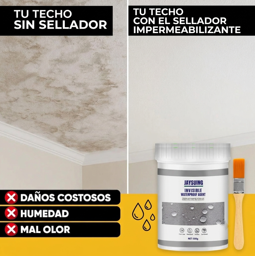 🔥 MEGA OFERTA SELLADOR IMPERMEABILIZANTE ANTI-FILTRACIONES 500g