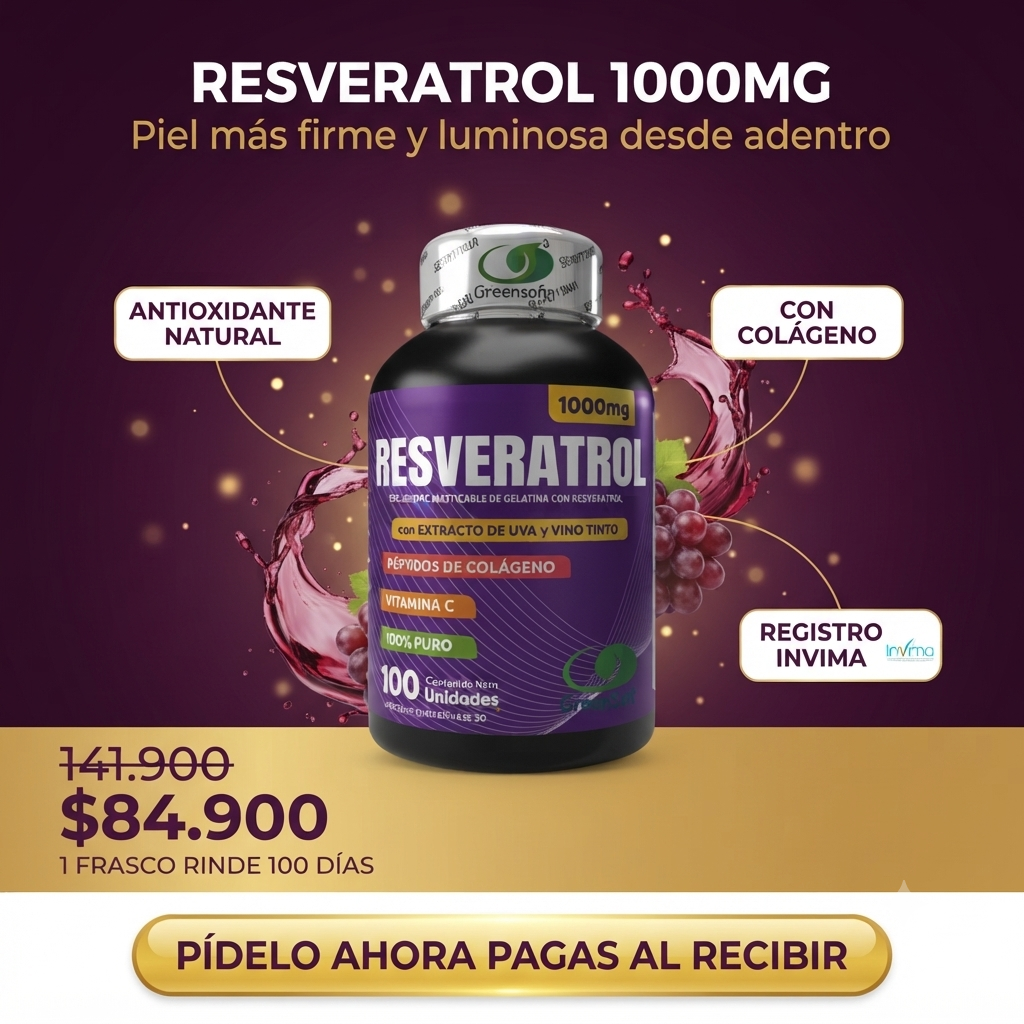 Resveratrol con registro invima