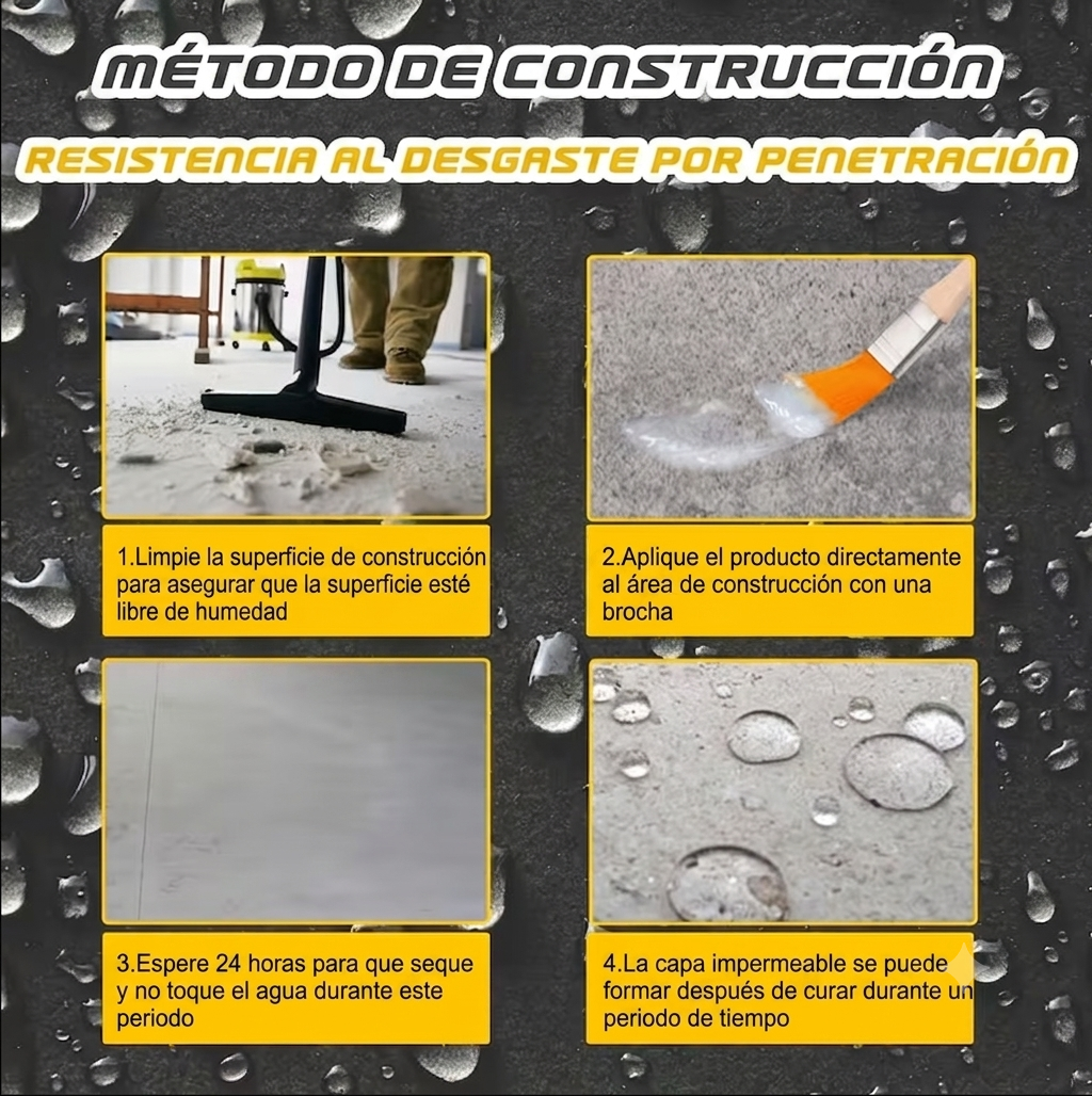 🔥 MEGA OFERTA SELLADOR IMPERMEABILIZANTE ANTI-FILTRACIONES 500g