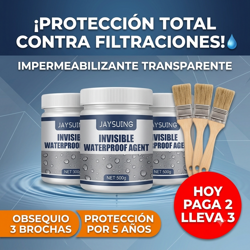 🔥 MEGA OFERTA SELLADOR IMPERMEABILIZANTE ANTI-FILTRACIONES 500g