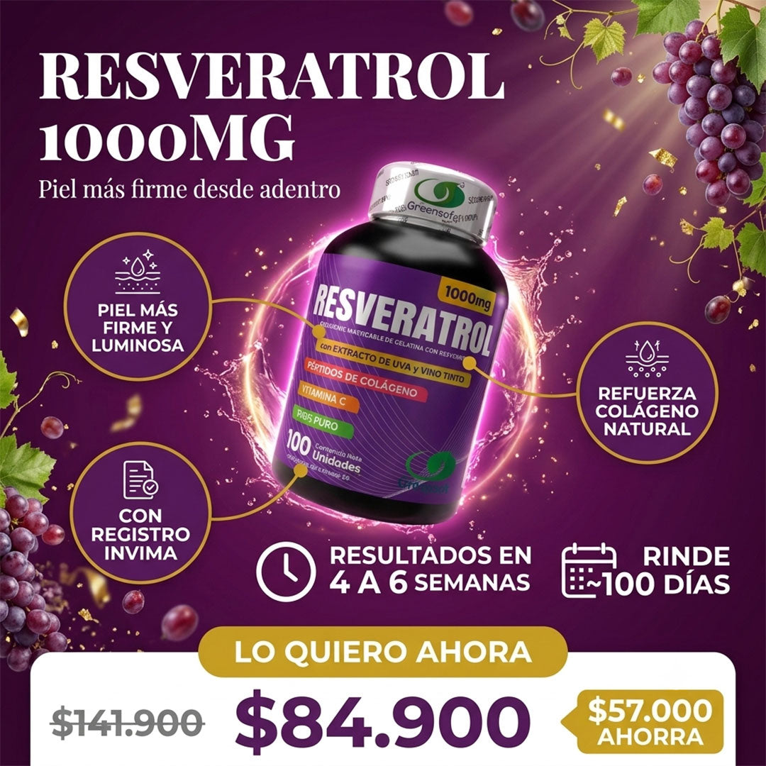 Resveratrol con registro invima